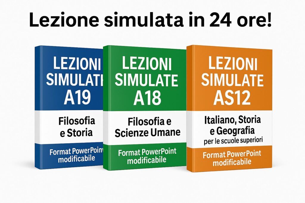 Lezione simulata
concorco docenti
