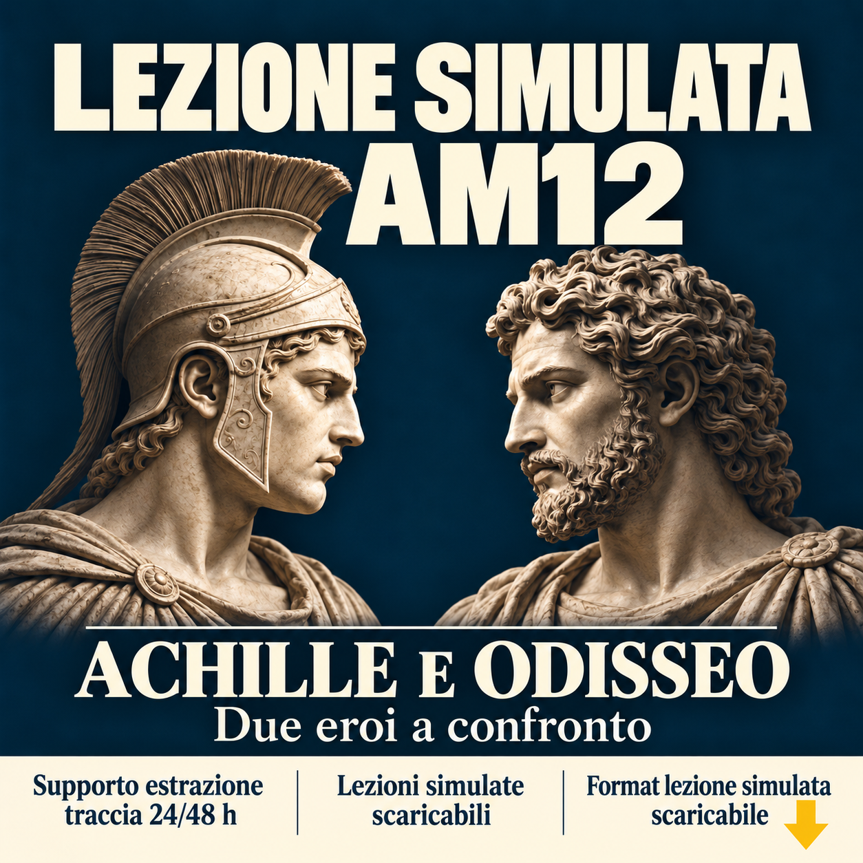 AM12 Italiano - Due eroi a confronto: Achille e Odisseo
