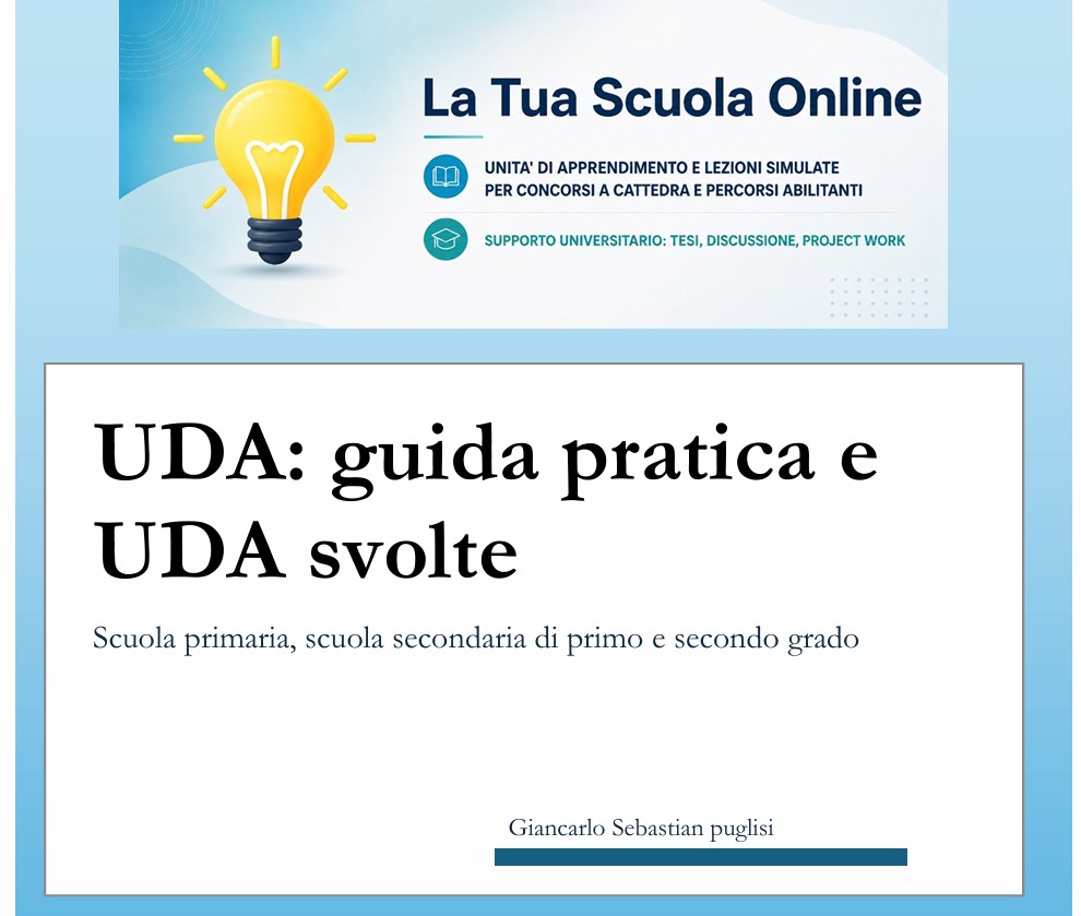 UDA - Guida pratica e UDA svolte
