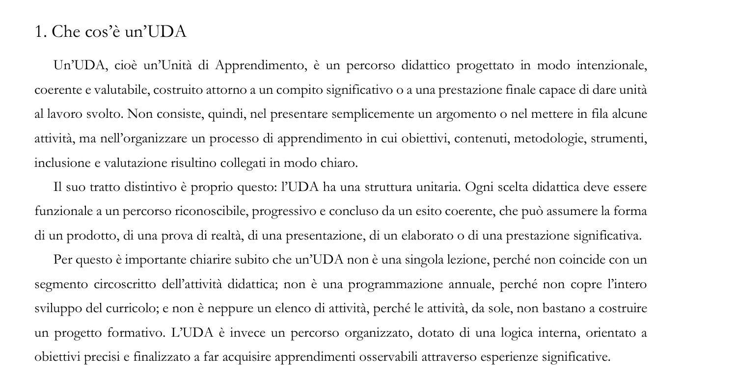 UDA - Guida pratica e UDA svolte - immagine 3