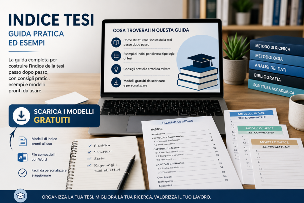 Indice tesi
